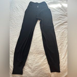 Black Lululemon joggers